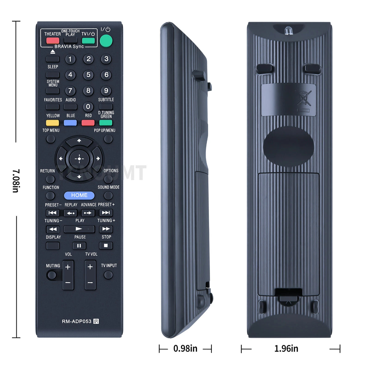 RM-ADP053 Remote Control For Sony Player BDV-E370 BDV-E470 BDV-E570