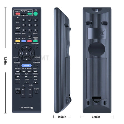RM-ADP053 Remote Control For Sony Player BDV-E370 BDV-E470 BDV-E570