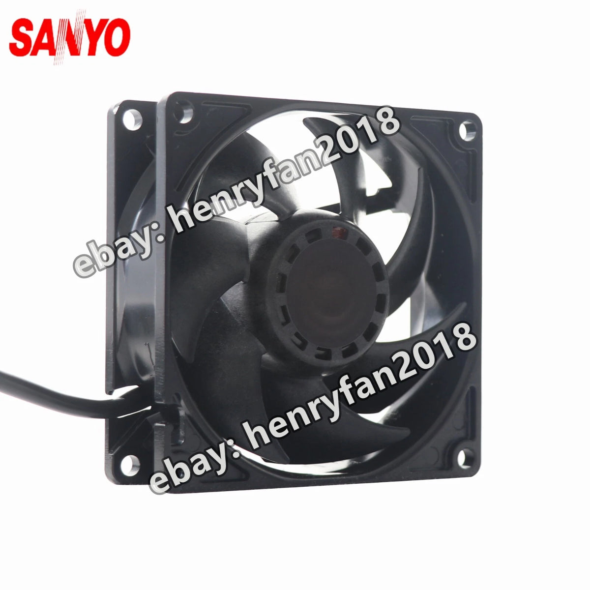 SANYO Denki 9WL0824P4J001 SanAce DC Fan 24V 0.28A 80*80*25MM IP68 Axial Fan