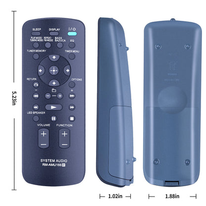 RM-AMU166 For Sony Home Audio System Remote Control GTK-X1BT RDH-GTK17iP
