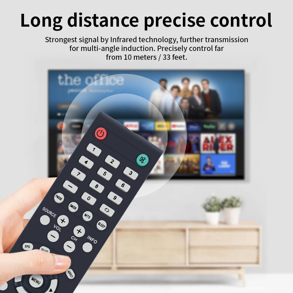 Remote Control For PROSCAN TV PLDED3996A-E PLDED3273A-E PLDED5066A-B