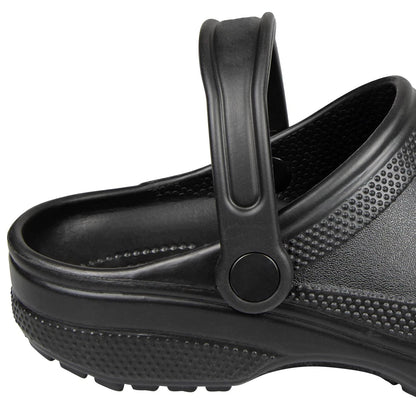 SOPROM Replacement Rivets with Heel Straps for Croc 7 Women/Men 5, Black