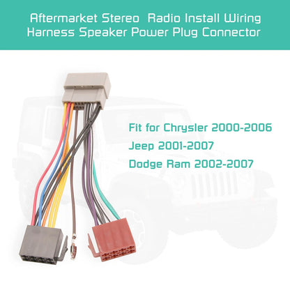 G Car Stereo Radio Wiring Harness Aftermarket Install Speaker Power Plug...