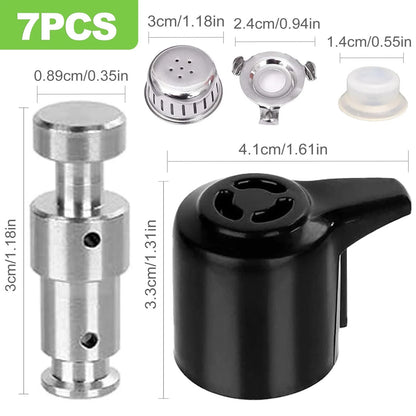 CeroDimo Universal Pressure Cooker Steam Release Valve and Float Black