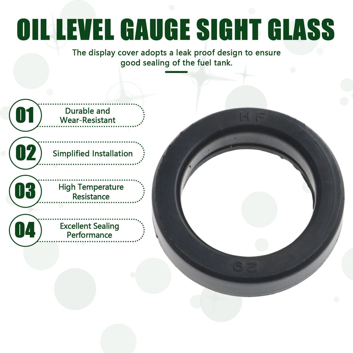 Motorcycle Oil Level Gauge Sight Glass For Kawasaki Ninja 250R 500R 52005-1009