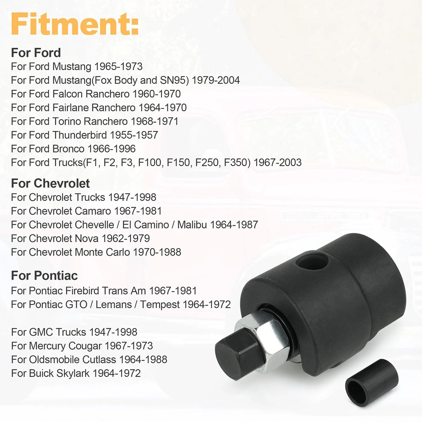 Alternator Remover Power Steering Pump Pulley Puller Installer Tool For Ford