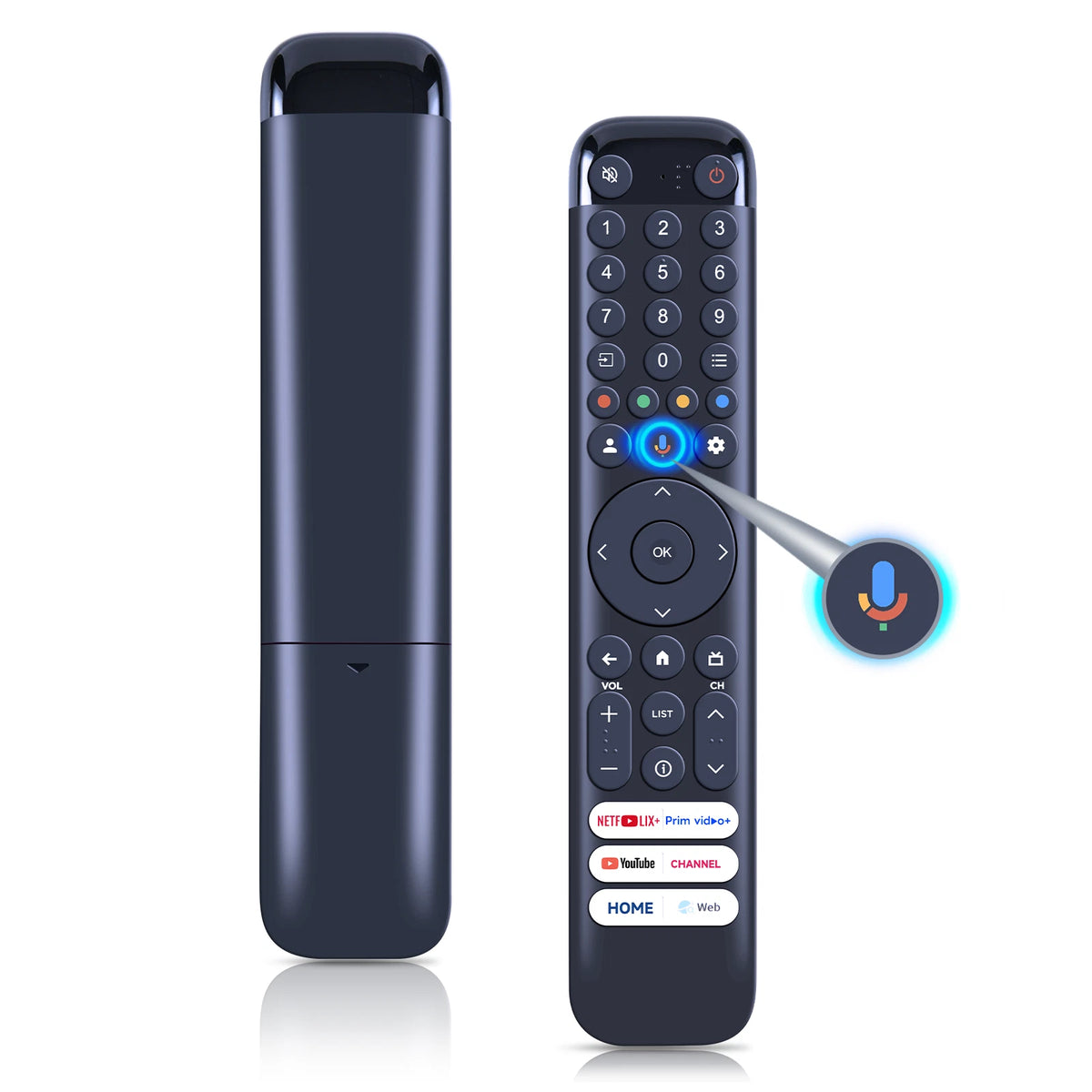 RC833 GUB1 Voice Remote Control For TCL Google TV 65C845 55 75 65C745 GUB2