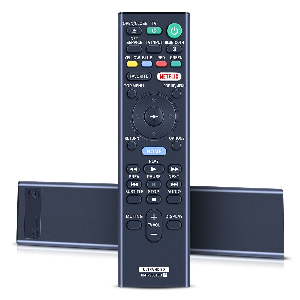 RMT-VB310U Remote Control For Sony UBP-X800 UBP-X1000ES UBP-X1100ES
