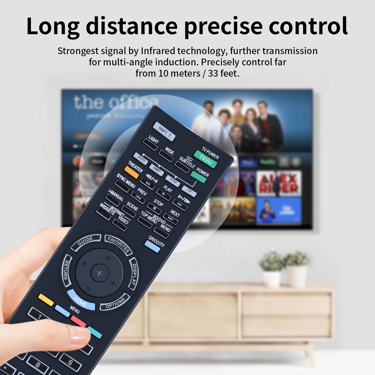 RM-YD037 Remote Control For Sony LED TV KDL-52NX800 KDL-60NX800 KDL-46NX800