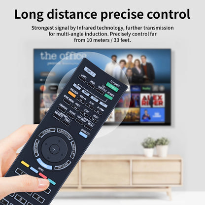 RM-YD037 Remote Control For Sony LED TV KDL-52NX800 KDL-60NX800 KDL-46NX800
