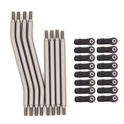 8Pcs Steel Link Plastic Rod End For Axial Capra 1.9 UTB AXI03004 1/10 RC Car