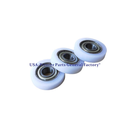 3Pcs 023-17116 Support Roller For Riso SF5030 5050 5330 5350 5450 9250 9350 9450