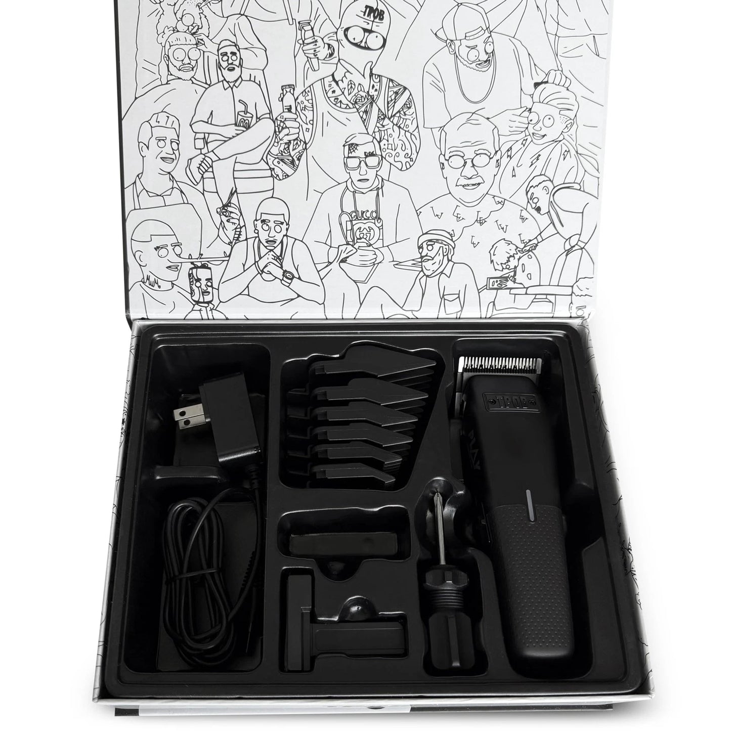 TPOB Mini Play Professional Hair Clippers (Black) Black