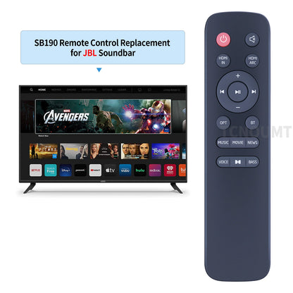 SB190 Replacement Remote Control For JBL Cinema SB190 2.1 Sound Bar System