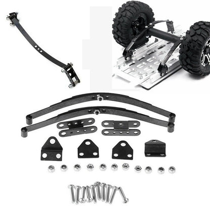 4PCS Metal Leaf Springs Damper Kit for 1:10 Tamiya SCX10 D90 TRX4 RC Car Chassis