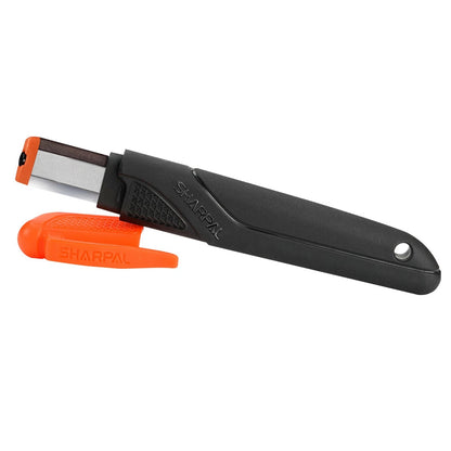 SHARPAL 129N Multipurpose Garden Tool Blade Sharpener Small, Black, Orange