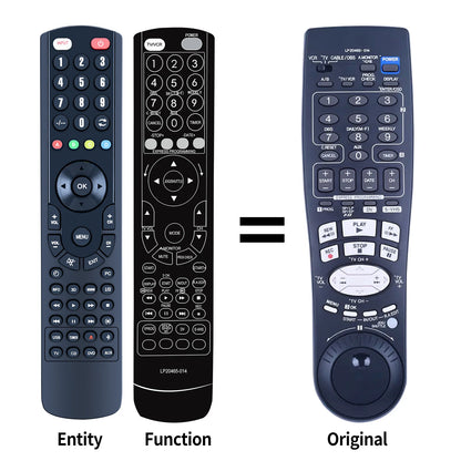 LP20465-014 Replace Remote Control For JVC SR-VS20 SR-VS20U SR-VS30 SR-VS30U TV