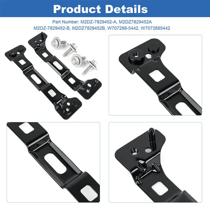 2Pcs Rear Soft Top Quarter Panel Reinforcement Bracket For Bronco 2021-2025