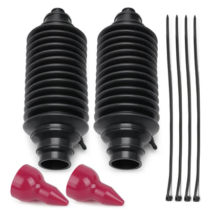 Set of 2 Universal Replacement Rack & Pinion Steering Boot Fits Most vehicles