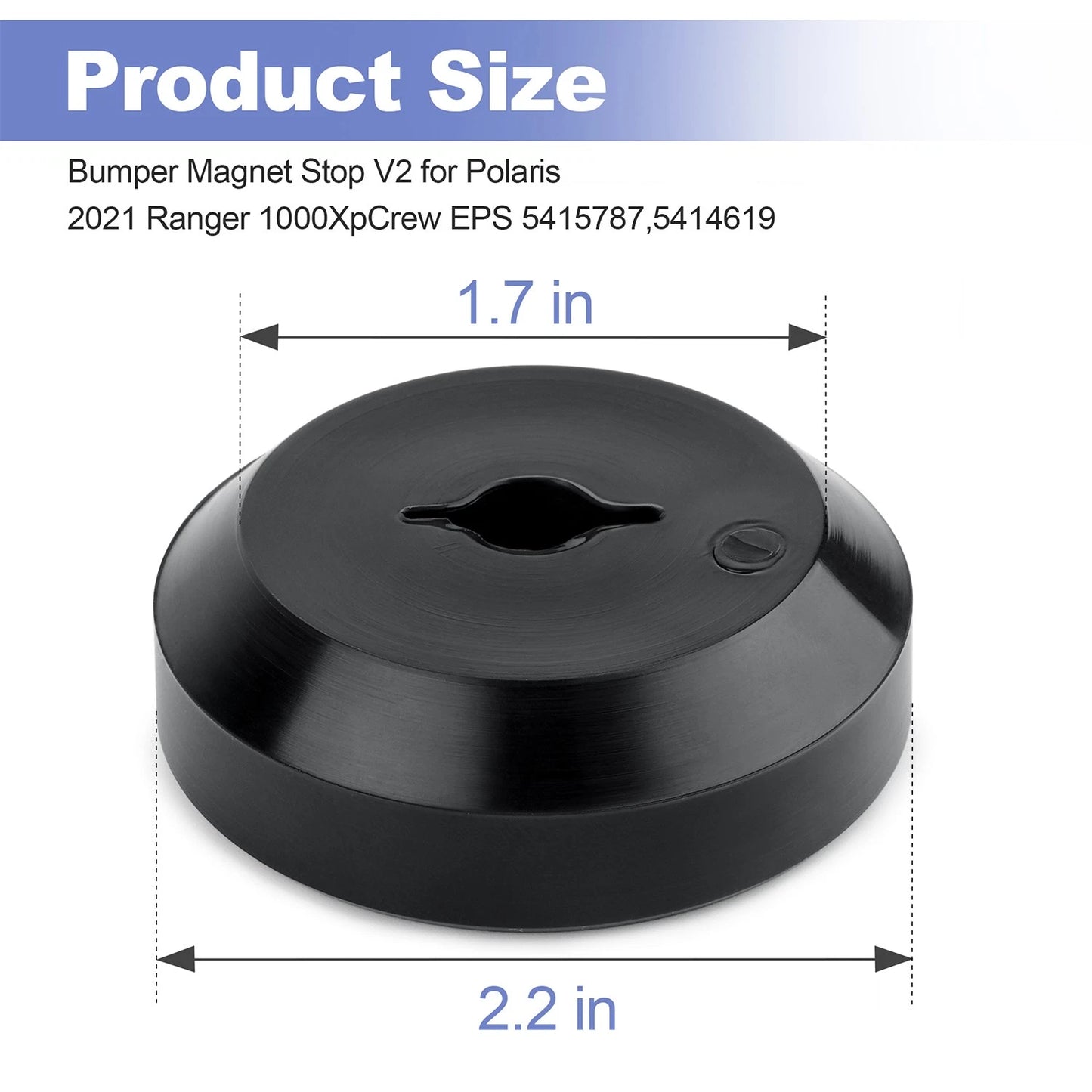 Bumper Magnet Stop 5415787 for Polaris 2021 Ranger 1000 XP Crew EPS