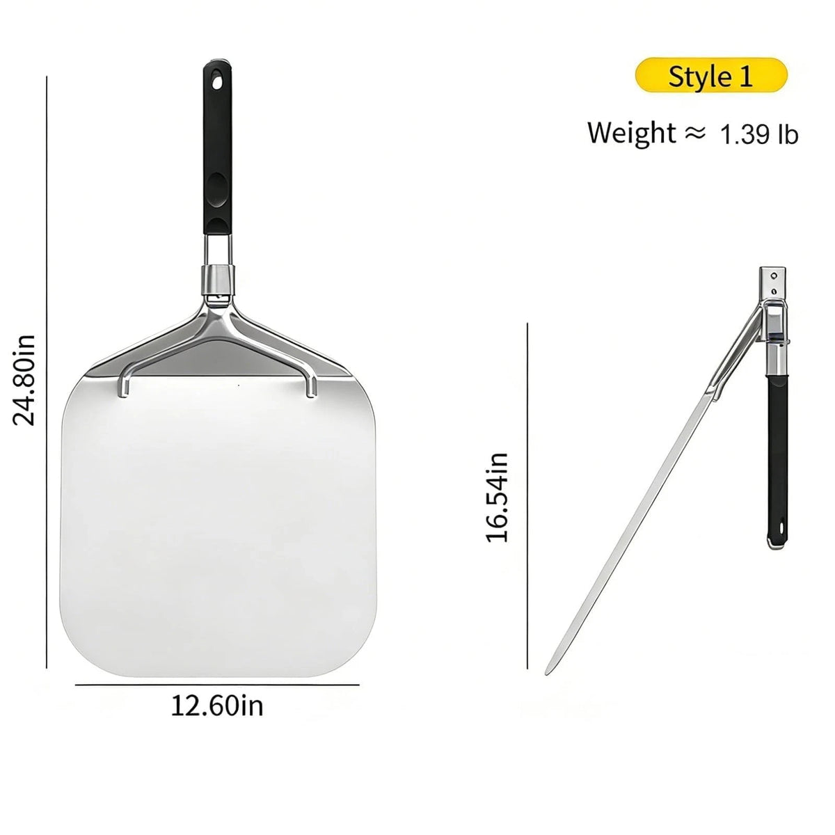 Quilive 6Pcs Pizza Oven Accessories Kit - 12x14 Inch Inch, White