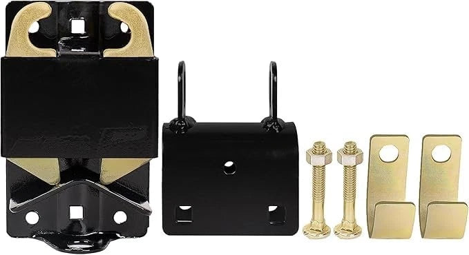 Two Way Lockable Gate Latch, Blue. Perfect for SMALL BLACK 1 PACK, Black