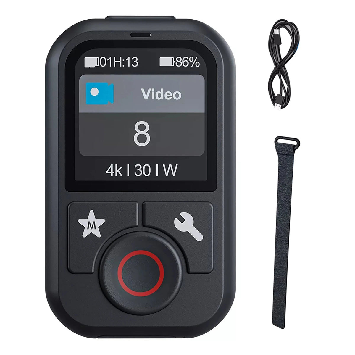 1PC Mini Waterproof Bluetooth Remote Control For GoPro Hero 13/12/11/10/9/MAX