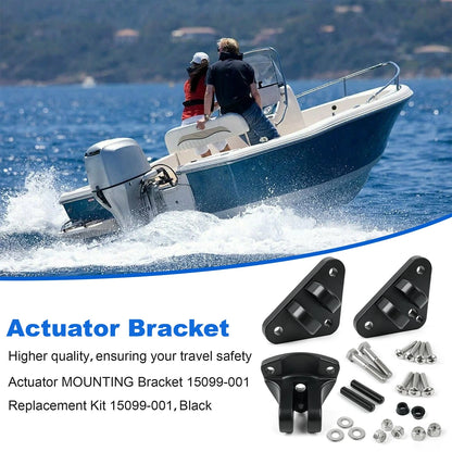Actuator MOUNTING Bracket 15099-001 Replacement Kit 15099-001 ,Black