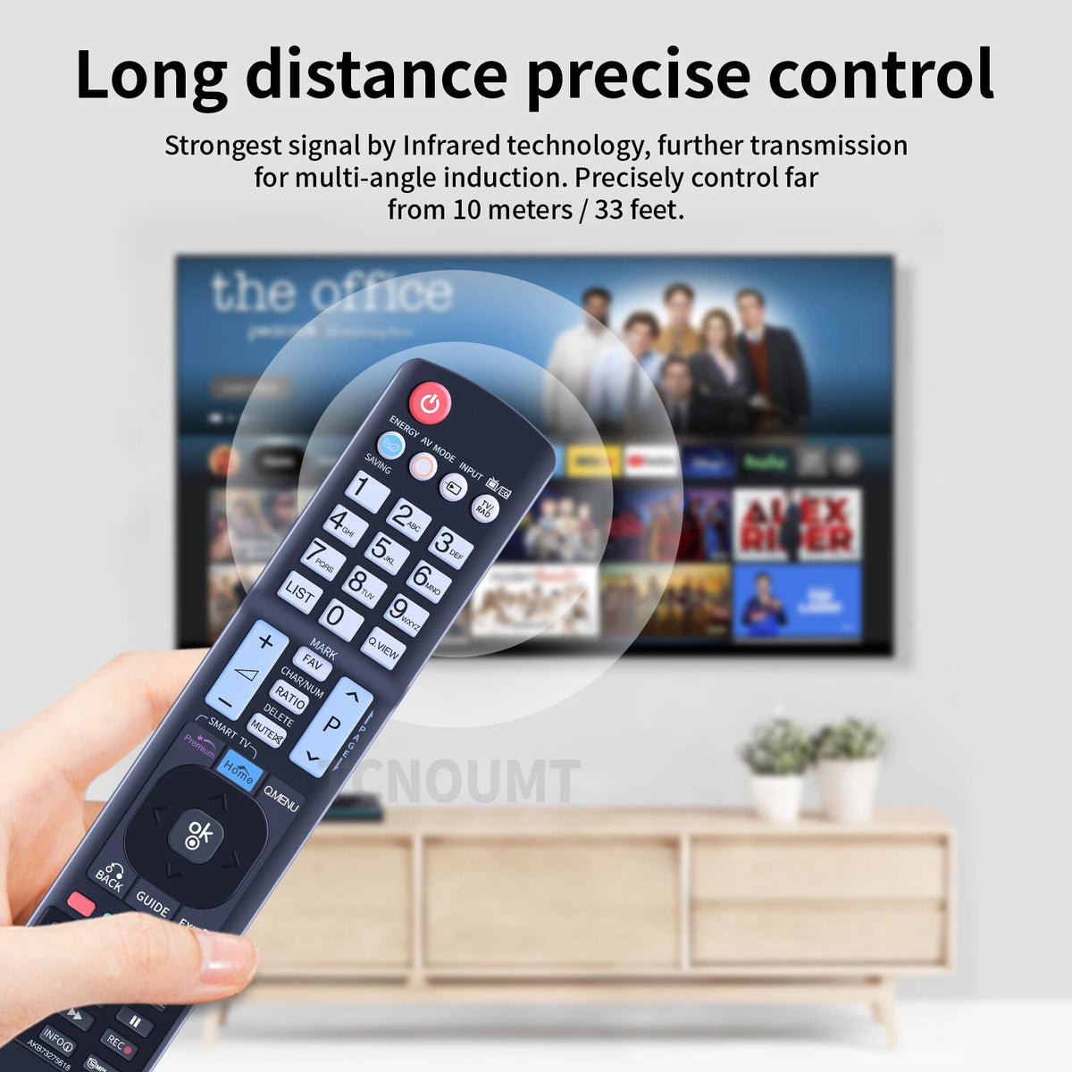 AKB73275618 Remote Control For LG TV 55LV3730, 32LV3730, 37LV3730, 42LV3730