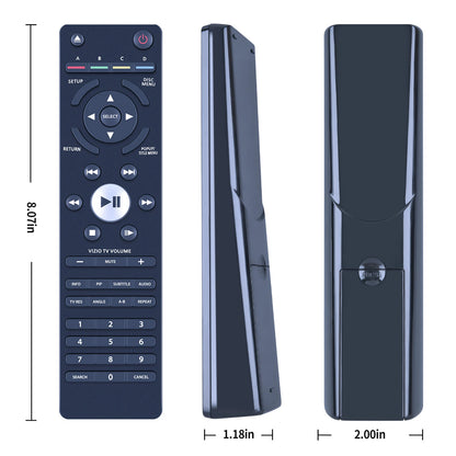 VR7A For Vizio Player Remote Control VBR231 VBR200W VBR110 VBR120