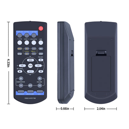 FSR50 WY57780 For Yamaha Soundbar Remote Control YHT-S401BL SR-301 NS-BR301