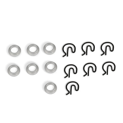 Manual Transmission Steel Shifter Bushing W/ Spring Clips 3327302 Pit Pack