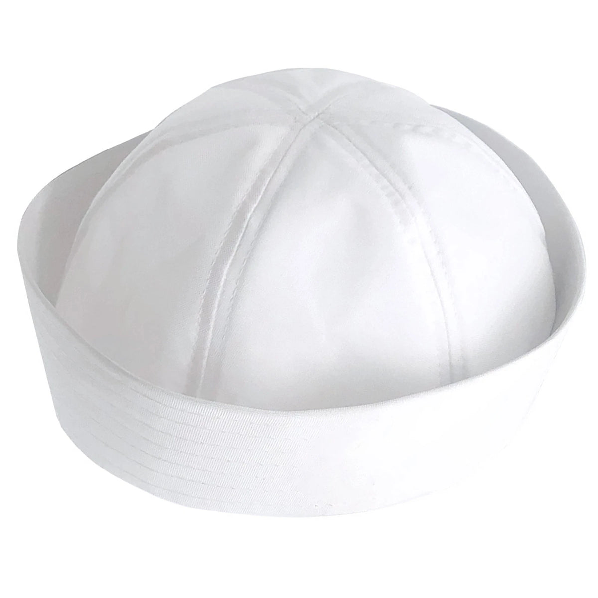 Adult White  Navy SAILOR Fishing Marine Costume Hat Cap 58cm gg