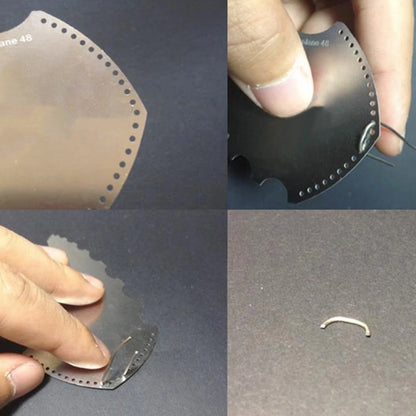 304 Stainless Steel Line Scraper Convenient For DIY Military Model Aircraft