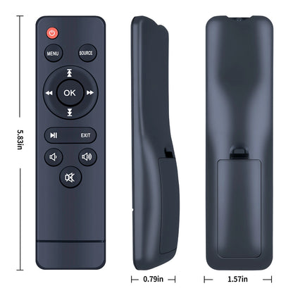 Remote Control For Mini Projector AuKing M8-F,TMY V08 V88,Puxinat P08,NISOO M10