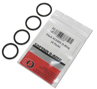 Captain O-Ring - Replacement #13305 O-Rings for Fleck/Rainsoft 2510, Black