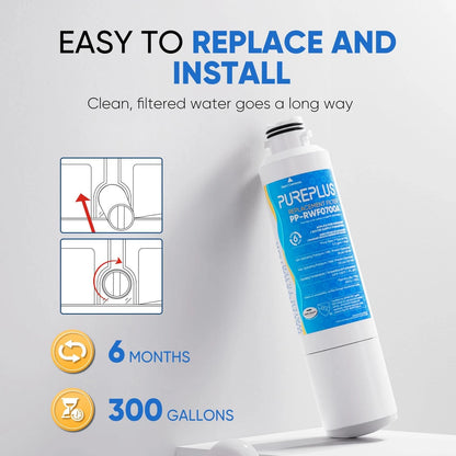 PUREPLUS DA29-00020B Replacement for Samsung 4 Count (Pack of 1), White