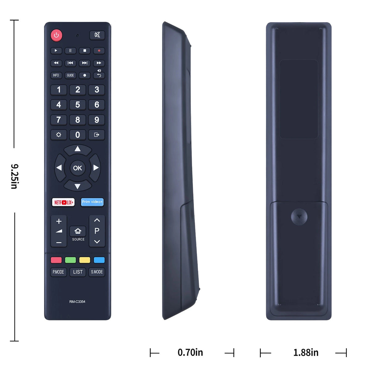 Remote Control For JVC RM-C3354 LT-50KB585 LT-43KB385 Smart LCD LED Android TV