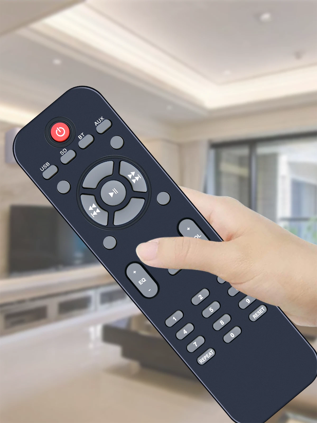 Remote Control For Acoustic Audio AA2103 Bluetooth Home 2.1 Speaker System