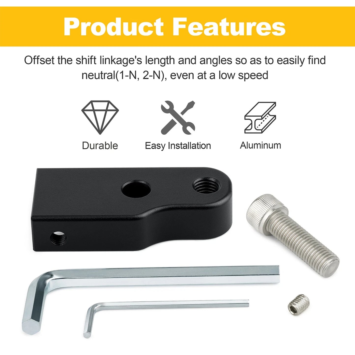 Neutral Shift Bracket Kit For Harley-Davidson Twin Cam 1999-2007