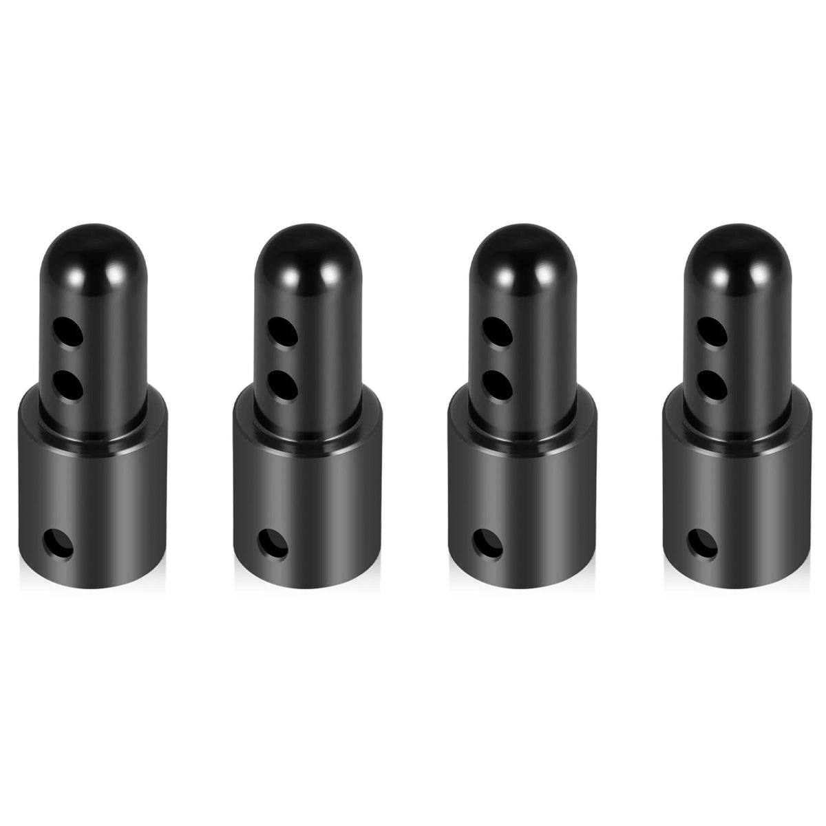 MORFUM Pack of 4 RC Car Body Shell Mount Aluminum Post Mounts Black