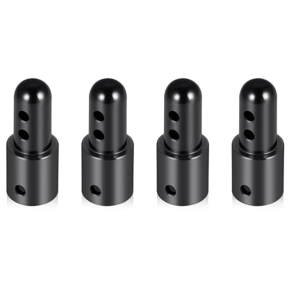 MORFUM Pack of 4 RC Car Body Shell Mount Aluminum Post Mounts Black