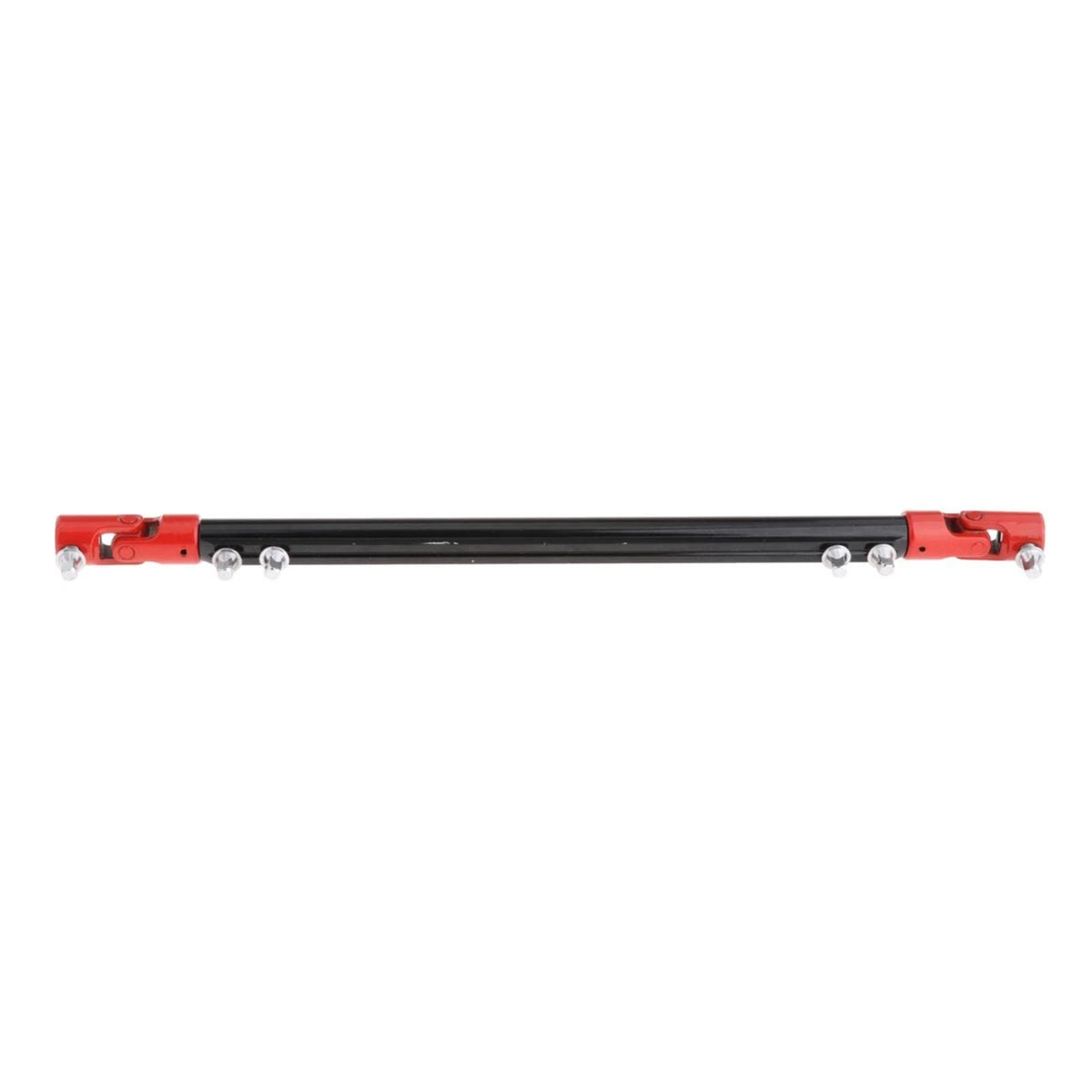 Colaxi 31cm Steel Double Drum Drive Shaft Pedal Driveshaft A Black and Red