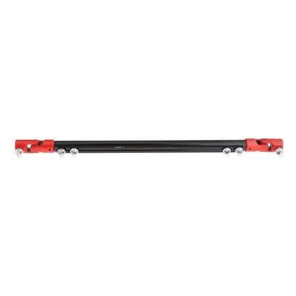 Colaxi 31cm Steel Double Drum Drive Shaft Pedal Driveshaft A Black and Red