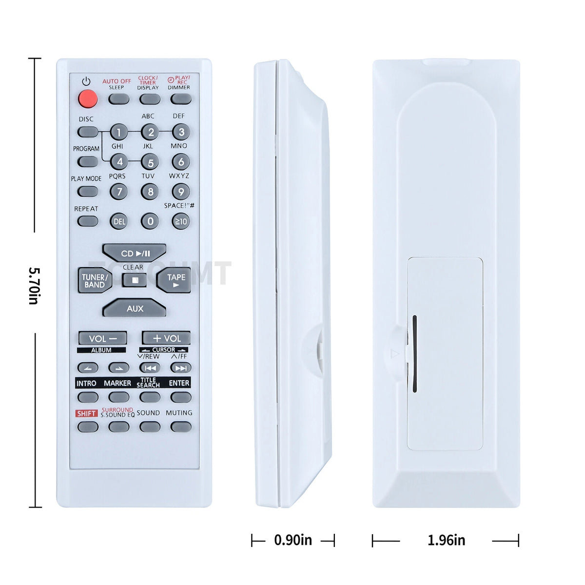 EUR7711150 Remote Control For Panasonic Audio System SA-PM28 SC-PM193 SA-PM19