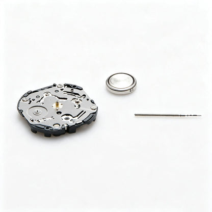 10½''' 3-Hands 3-Eye Quartz Watch Movement Replacement For Japan VX3JE Repair
