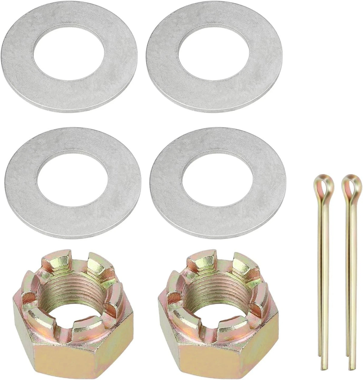 Rear Axle Nuts Washer Kit for Polaris RZR Ranger Sportsman General Outlaw...