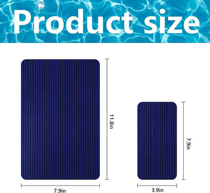 Lfutari 6pcs Swimming Pool Cover Repair Kit - Blue 8 x 12 inches, blue