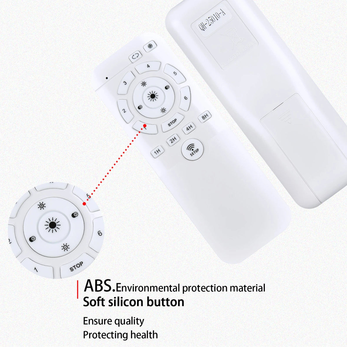 Remote Control For Ltsaeru 8896-B,UBEFANS FSD2023,TFCFL,MQ,Modern Ceiling Fan