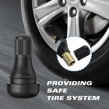 25Pcs Universal TR412 35mm Long 19mm Tyre Valve Stems For Auto Motorcycle F